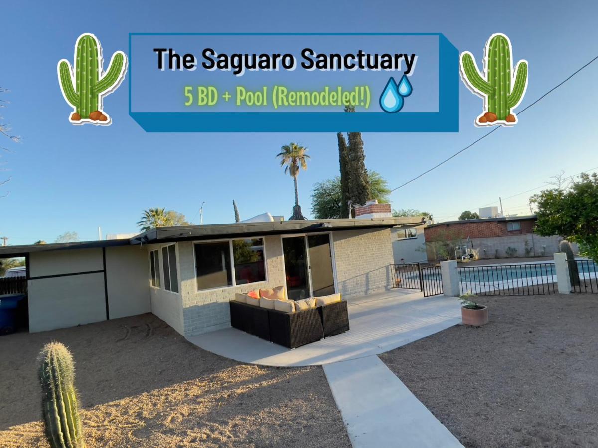 Private Home - Heated Pool, Billiards, Darts, Foosball, Fireplace, 5 Smart Tvs, Bbq, Cotton Bedding - The Saguaro Sanctuary, Pool Heat Optional Tucson Exterior photo